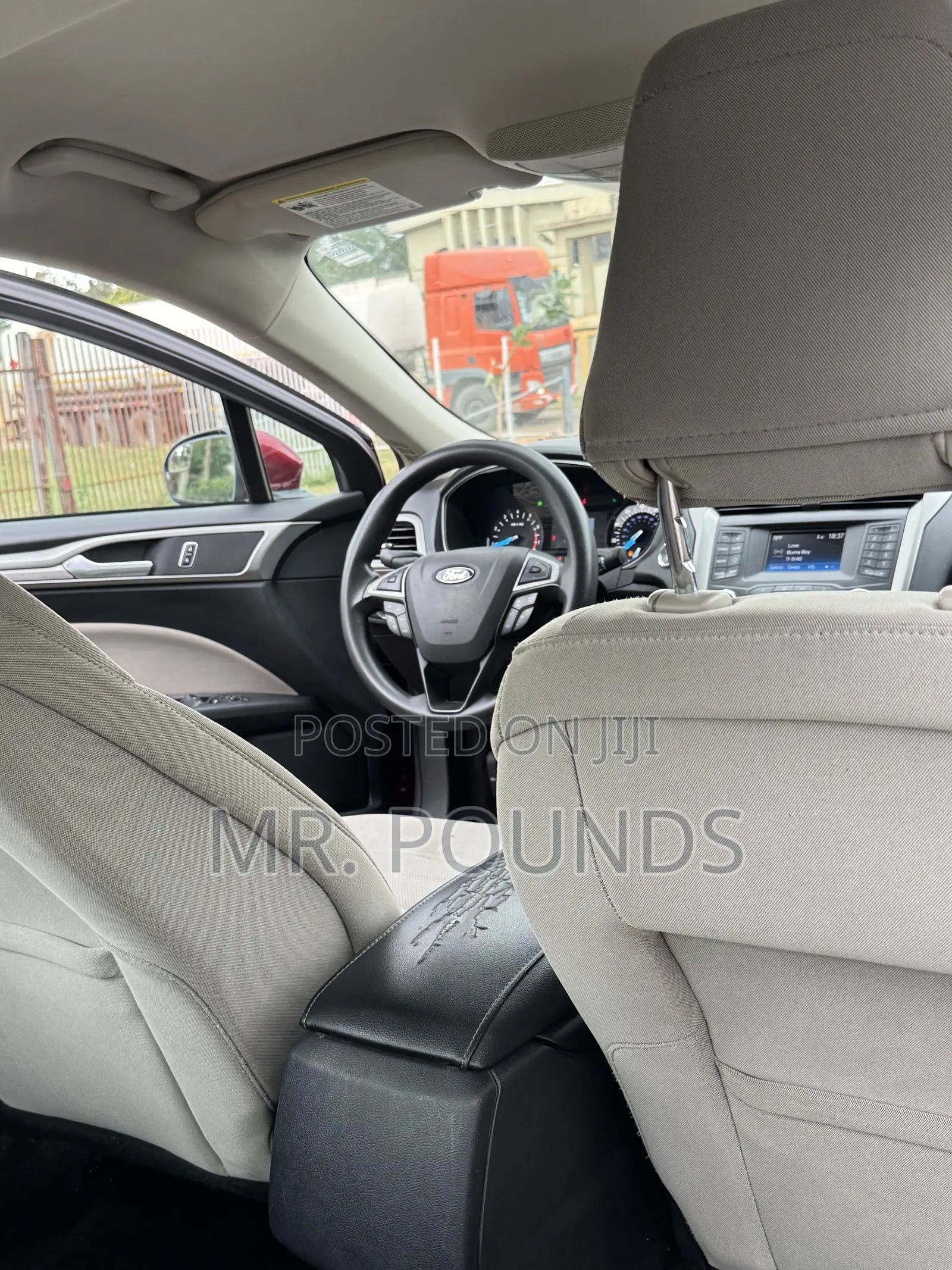 Ford Fusion 2017 Red