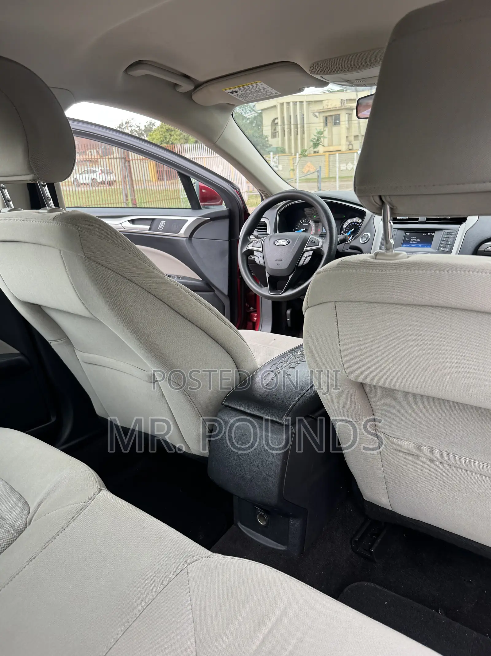 Ford Fusion 2017 Red
