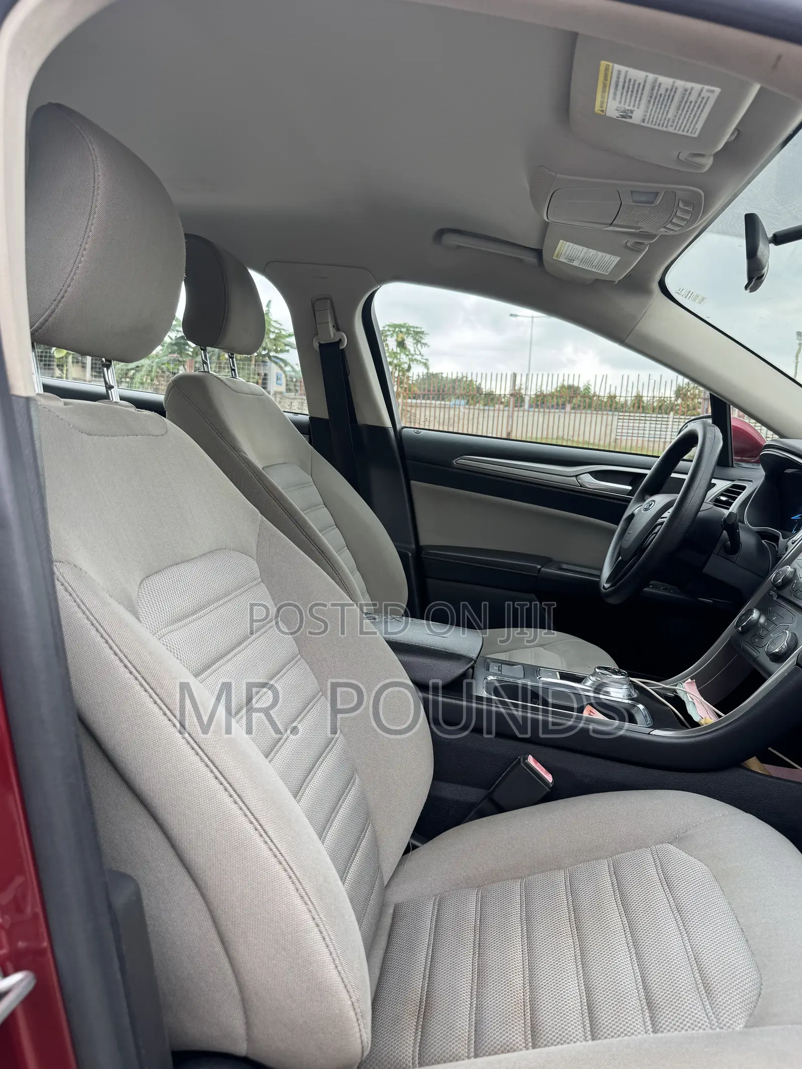Ford Fusion 2017 Red