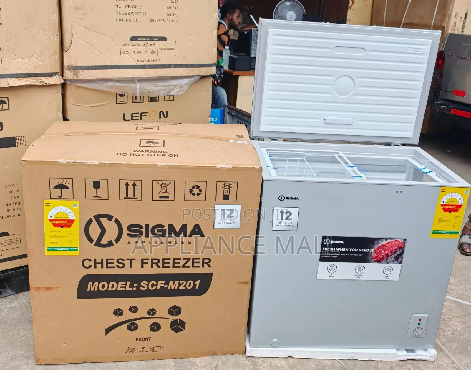 Sigma Freezer 199L