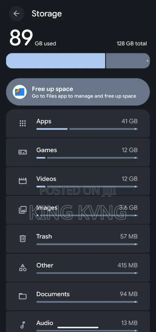 Google Pixel 6 128 GB Black