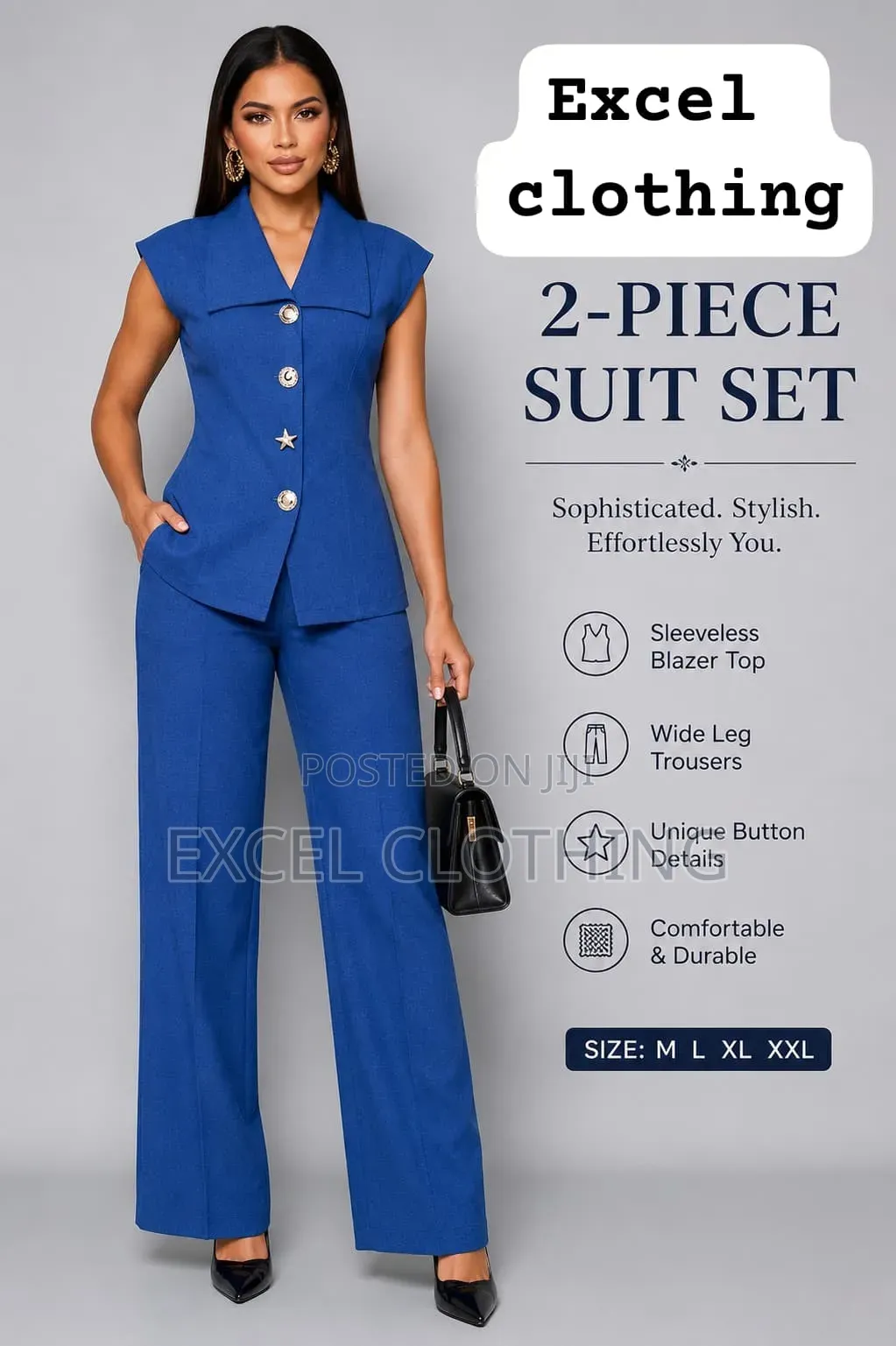2 Piece Ladies Suit Set