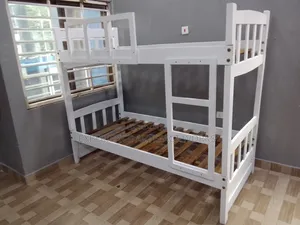White Single Bunk Bed