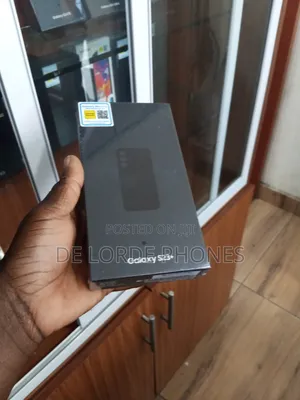 New Samsung Galaxy S23 Plus 256 GB Black