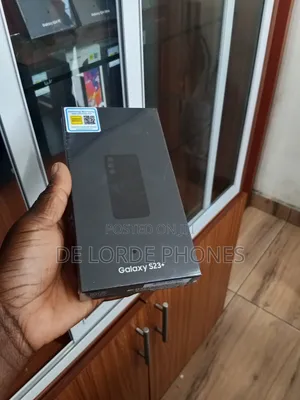 New Samsung Galaxy S23 Plus 256 GB Black