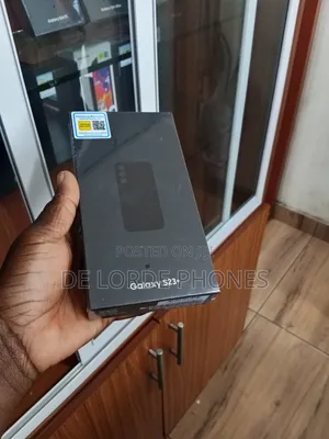 New Samsung Galaxy S23 Plus 256 GB Black