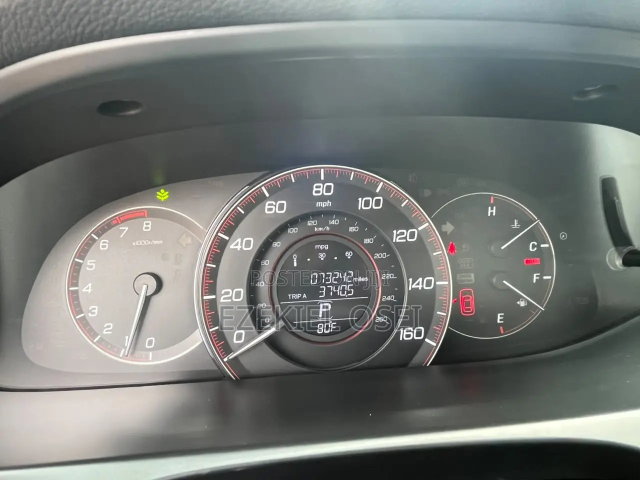 Honda Accord EX 4dr Sedan (2.4L 4cyl 6M) 2015 Black