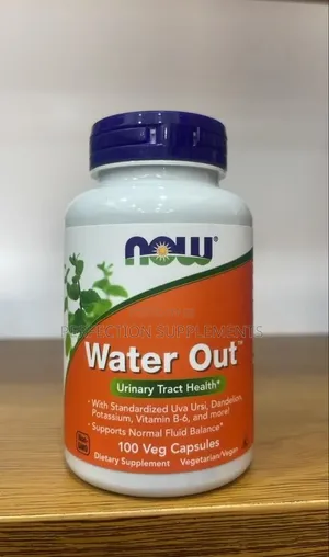 Now Water OutTM Veg Capsules
Urinary Tract Health*