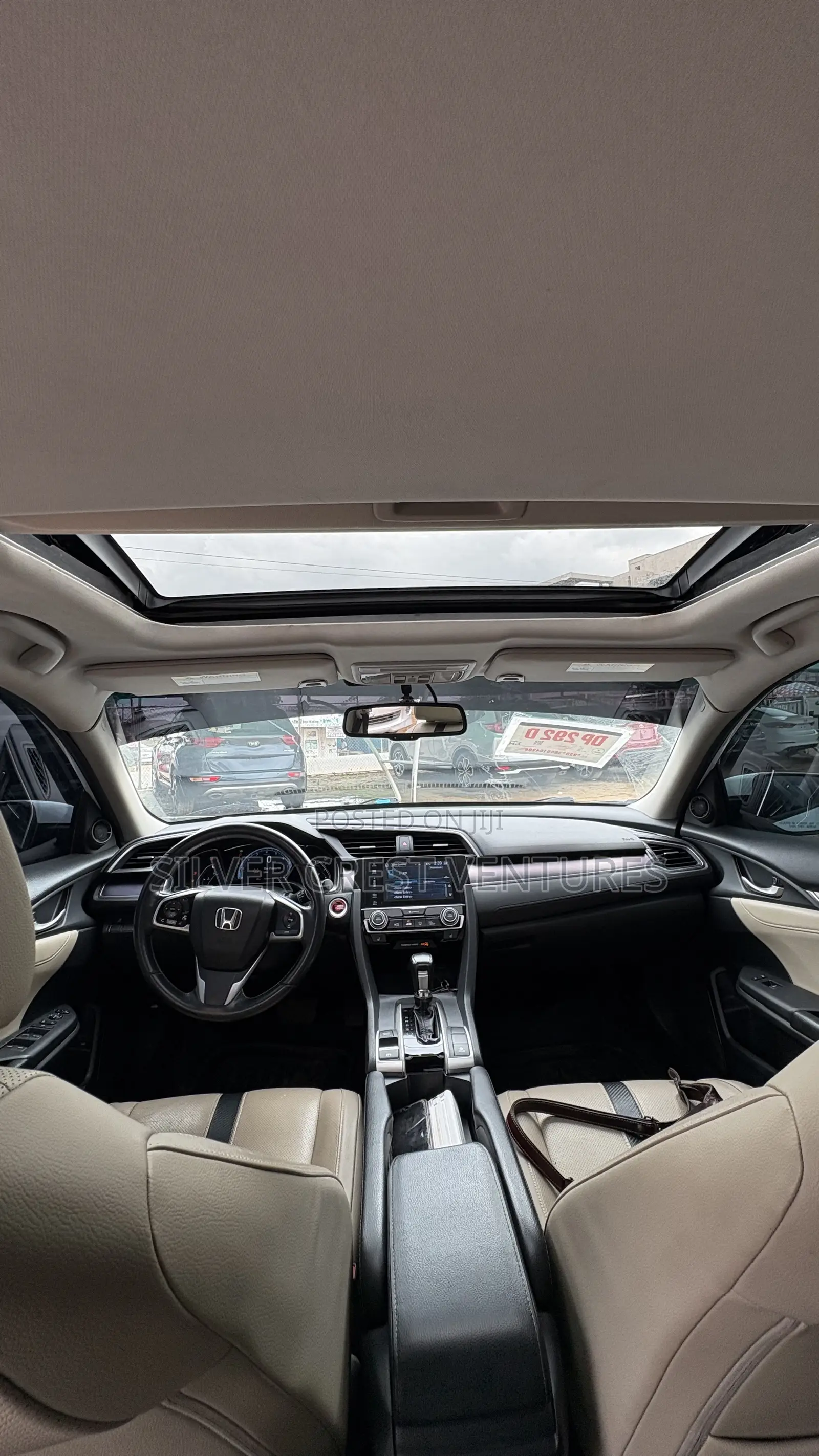 Honda Civic EX-L 4dr Sedan (1.5L 4cyl) 2016 White