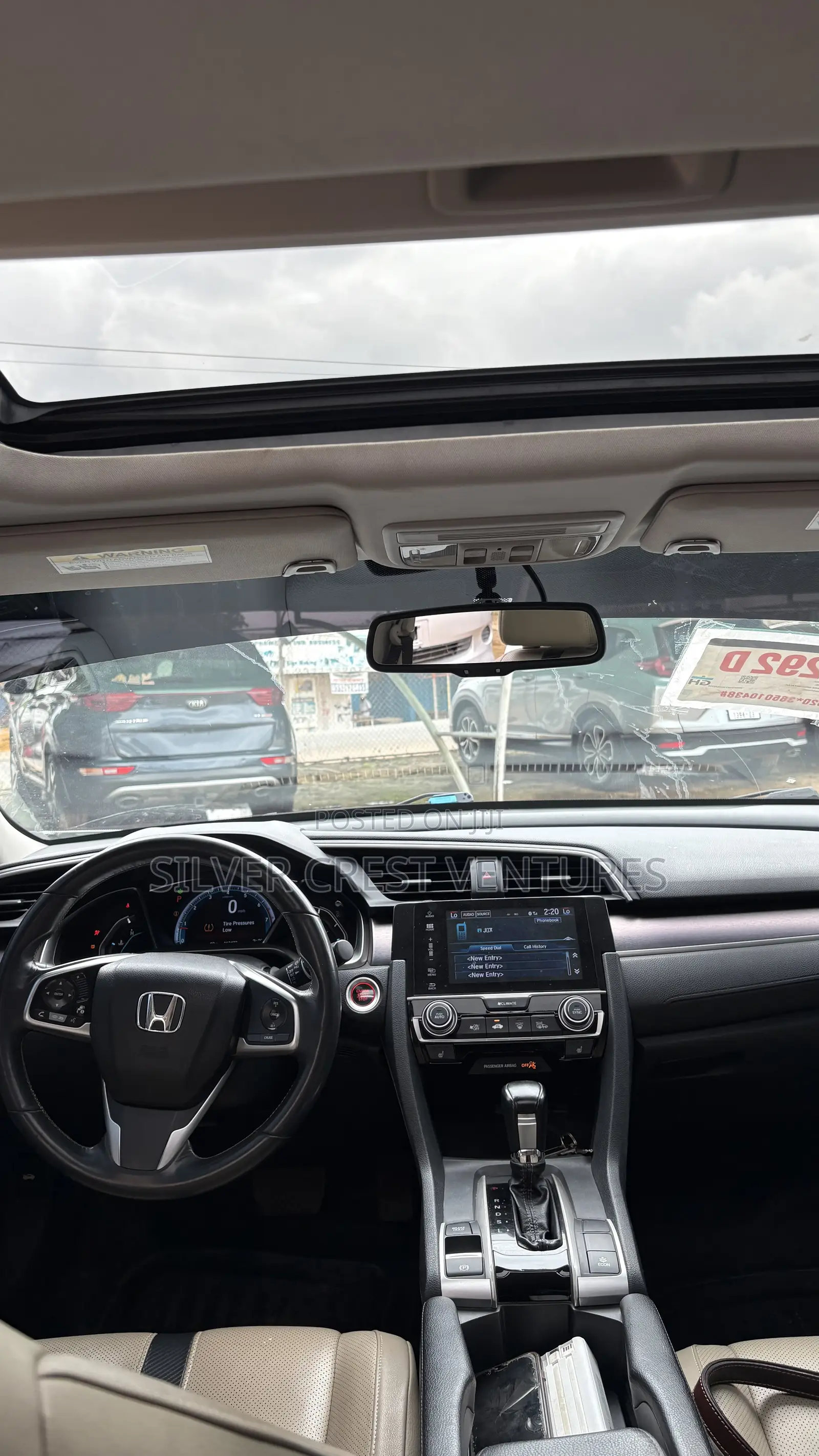 Honda Civic EX-L 4dr Sedan (1.5L 4cyl) 2016 White