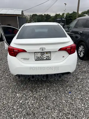 Toyota Corolla S Plus 4dr Sedan (1.8L 4cyl CVT) 2016 Off white