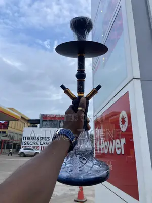 New Big 2 Pip Shisha Pot With All Accessories
