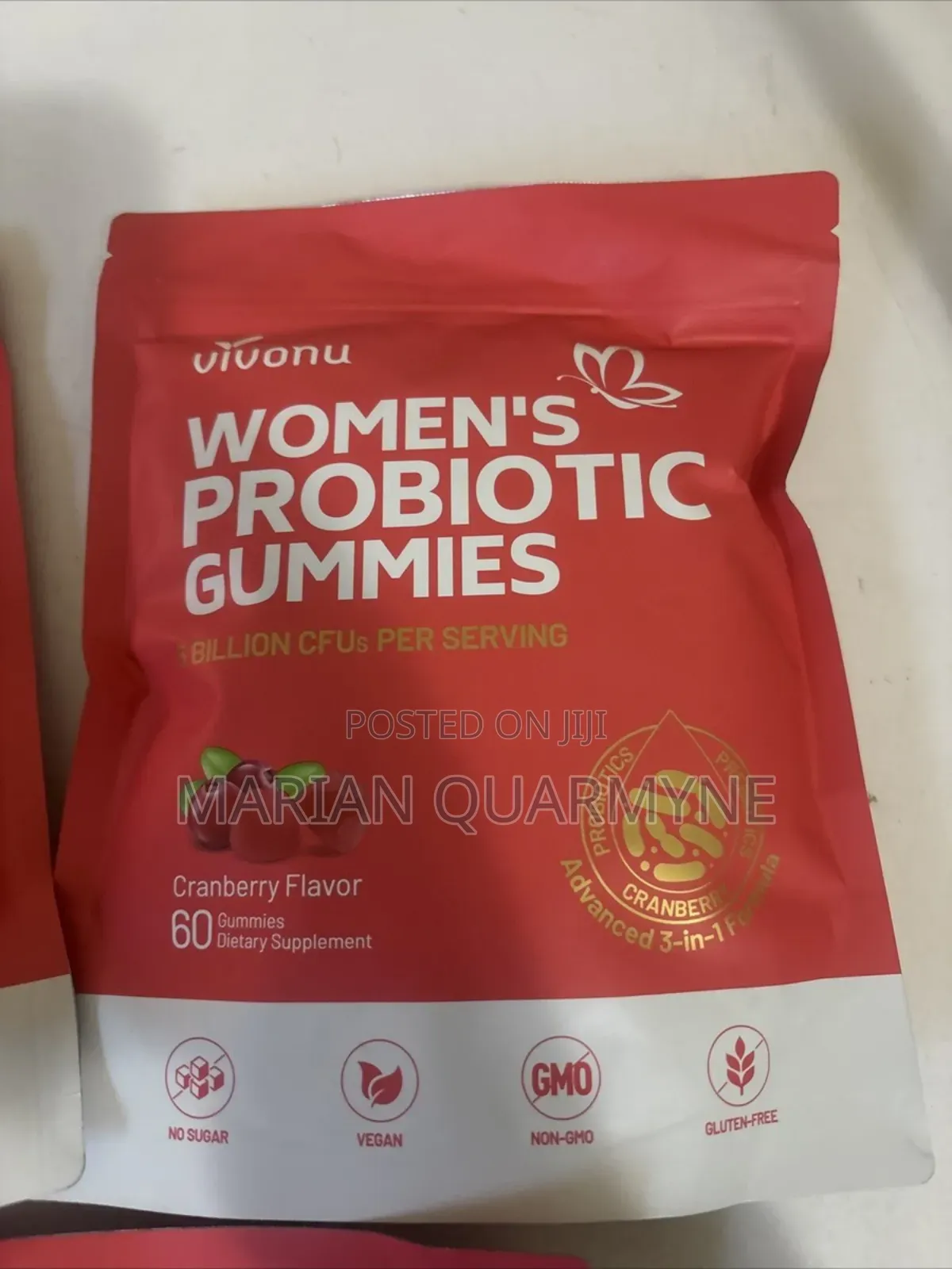 Women's Probiotic Cranberry Gummies