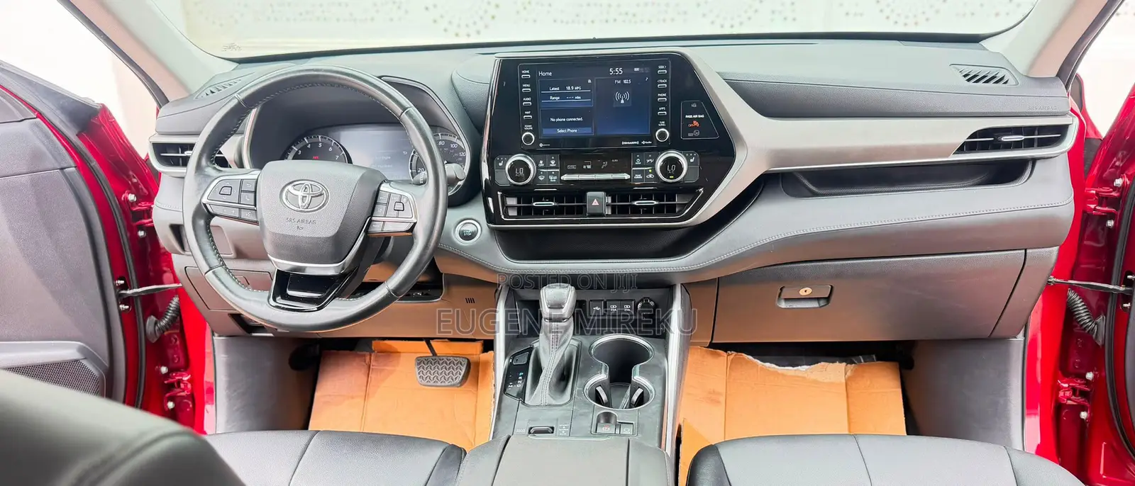 Toyota Highlander 2021 Red