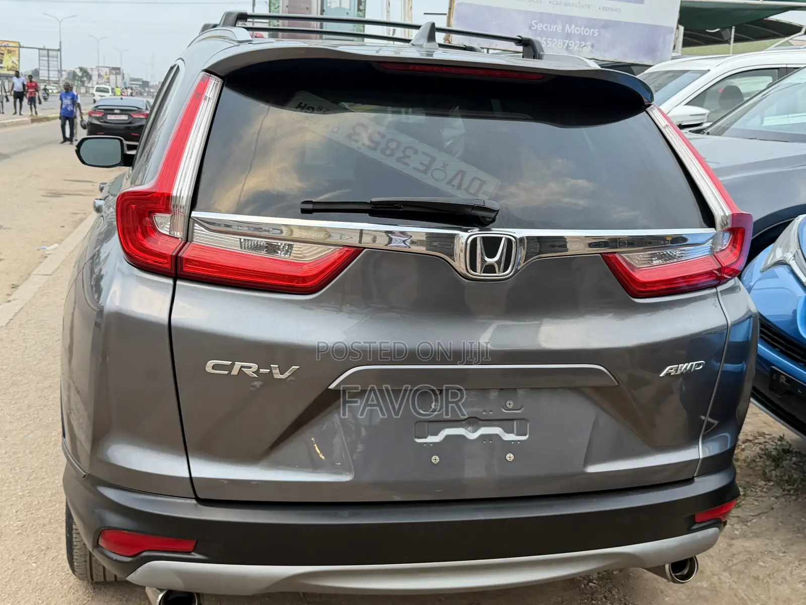 Honda CR-V EX-L AWD 2018 Gray