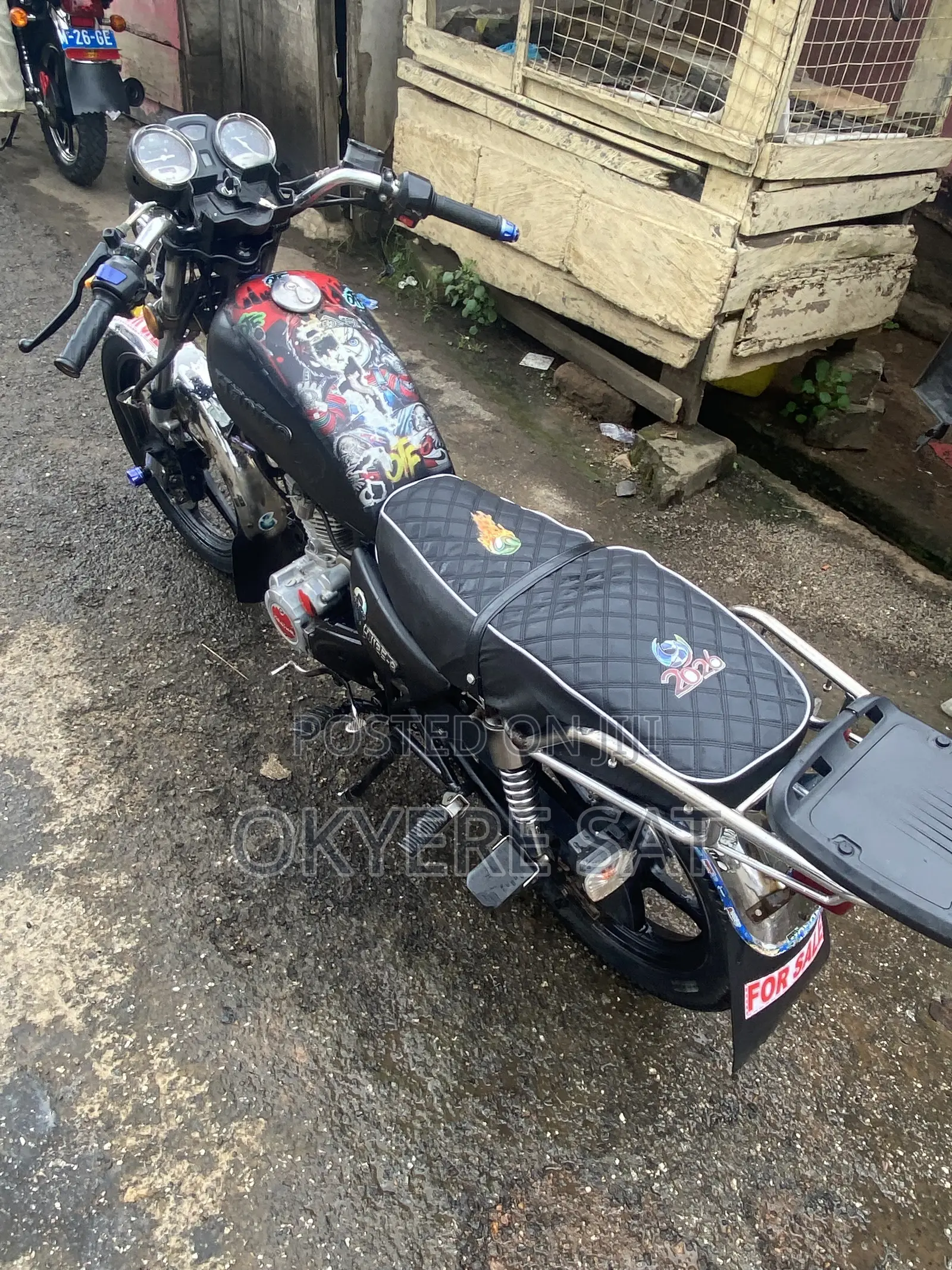 Haojue HJ125-8K 2023 Black