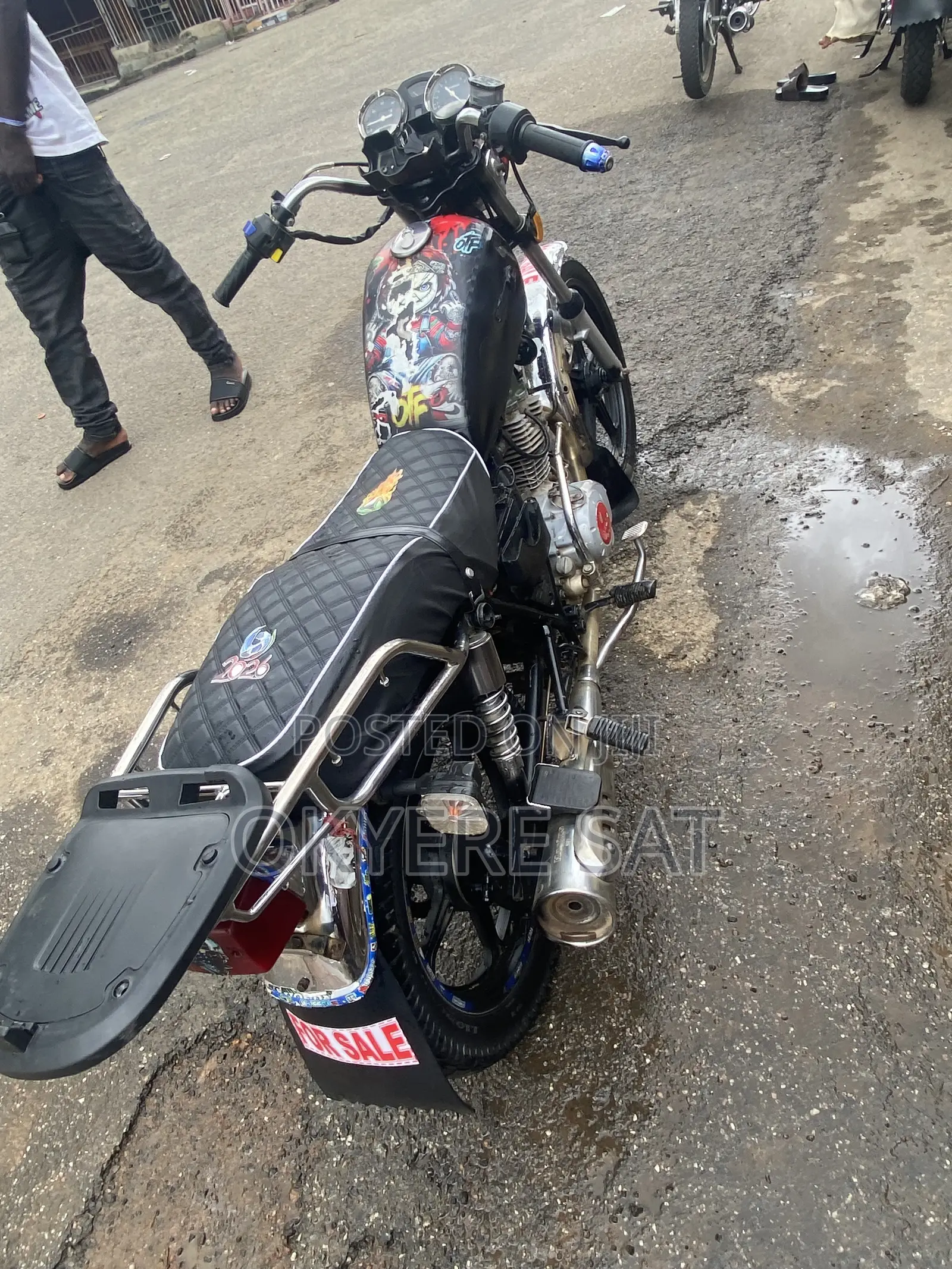 Haojue HJ125-8K 2023 Black