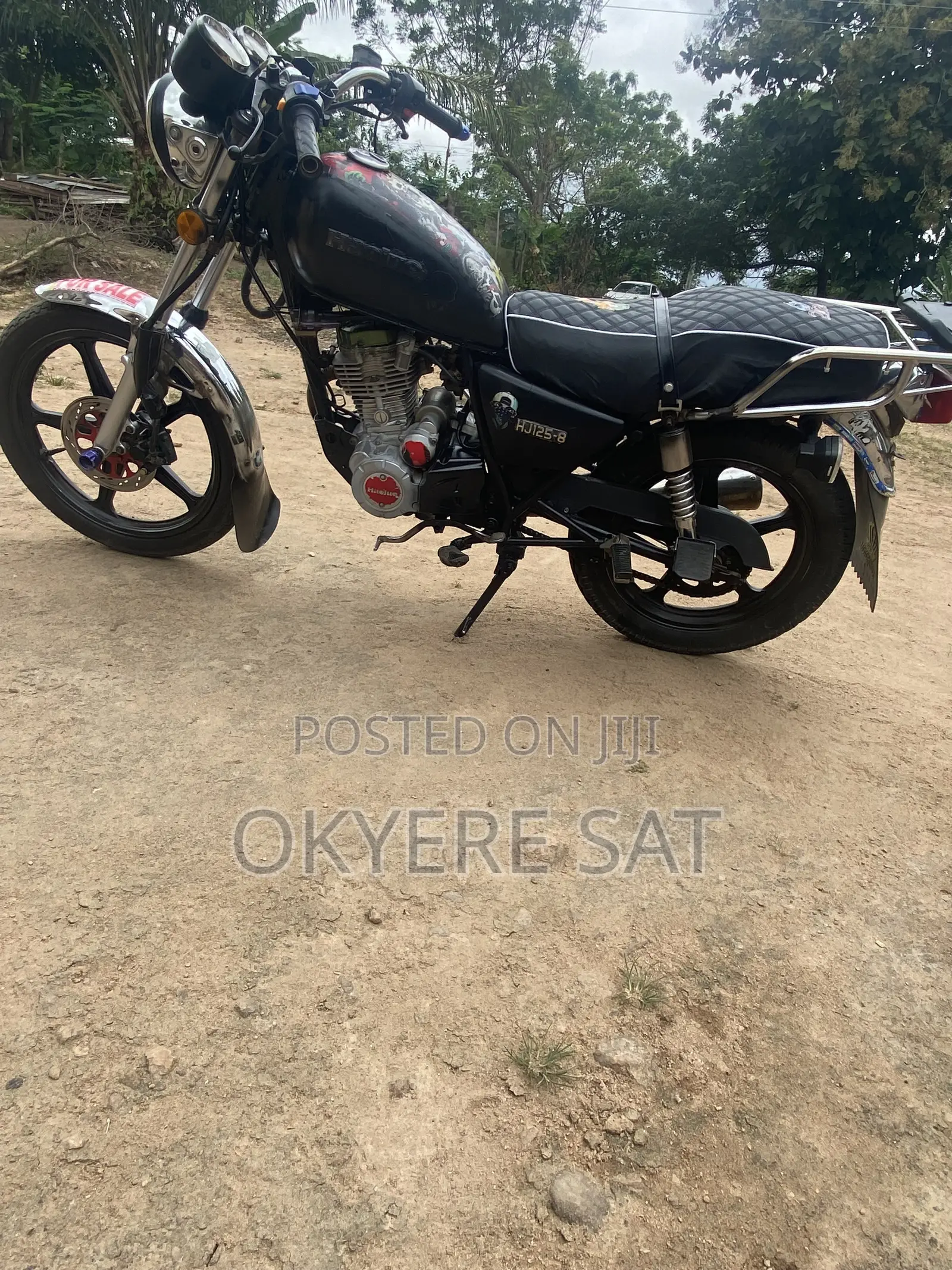 Haojue HJ125-8K 2023 Black