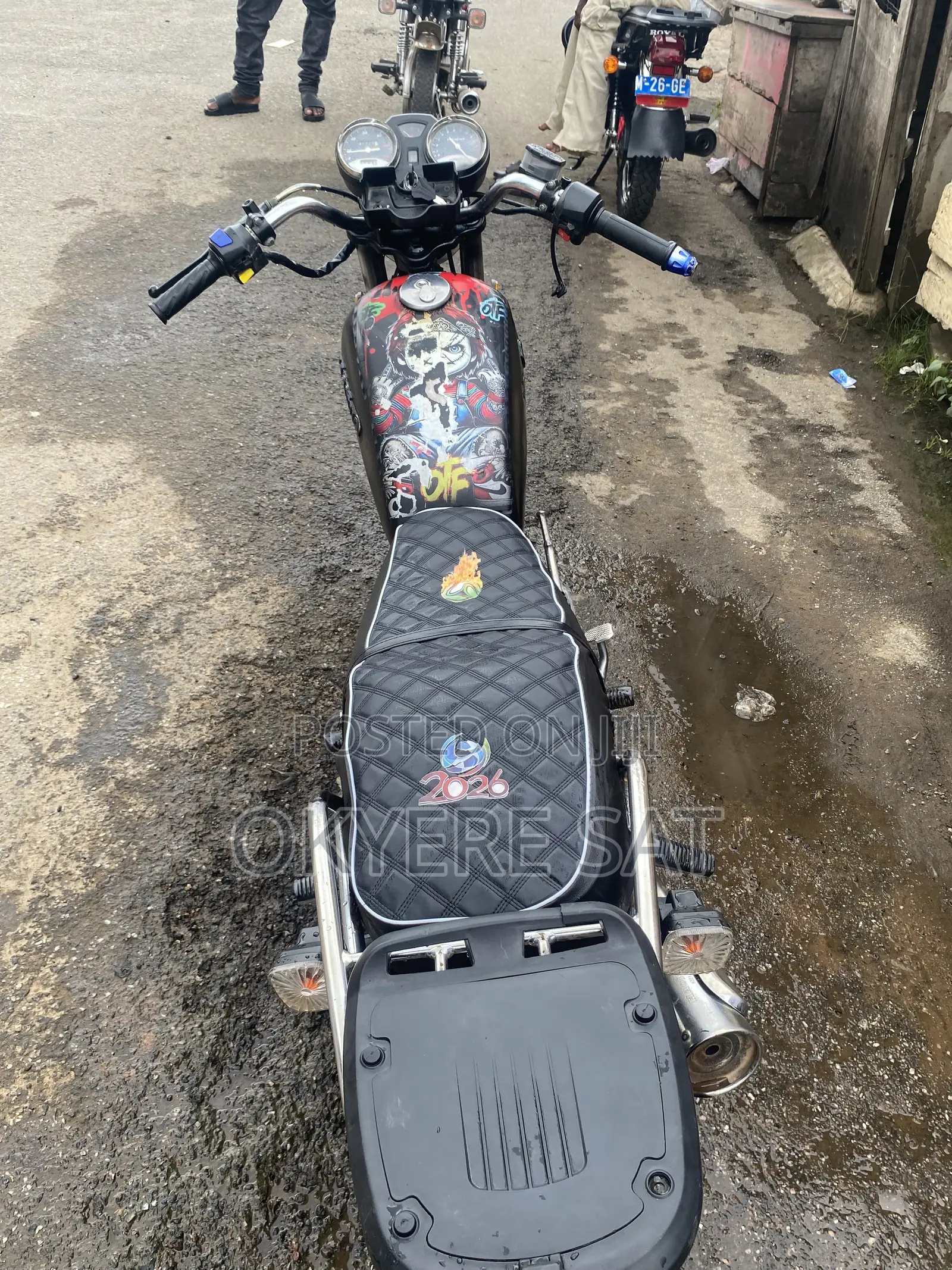 Haojue HJ125-8K 2023 Black