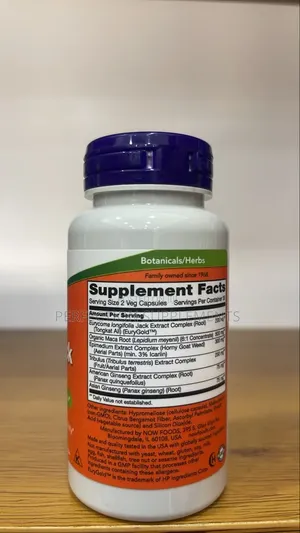 Now TestoJack® 200 Veg Capsules
Male Performance Formula
