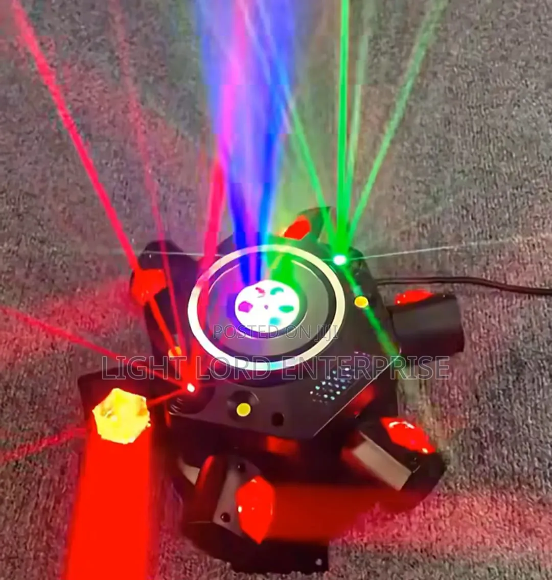 Moving Head DJ Lights 6 Arms Party Lights 150w RGBW 4in1 LED
