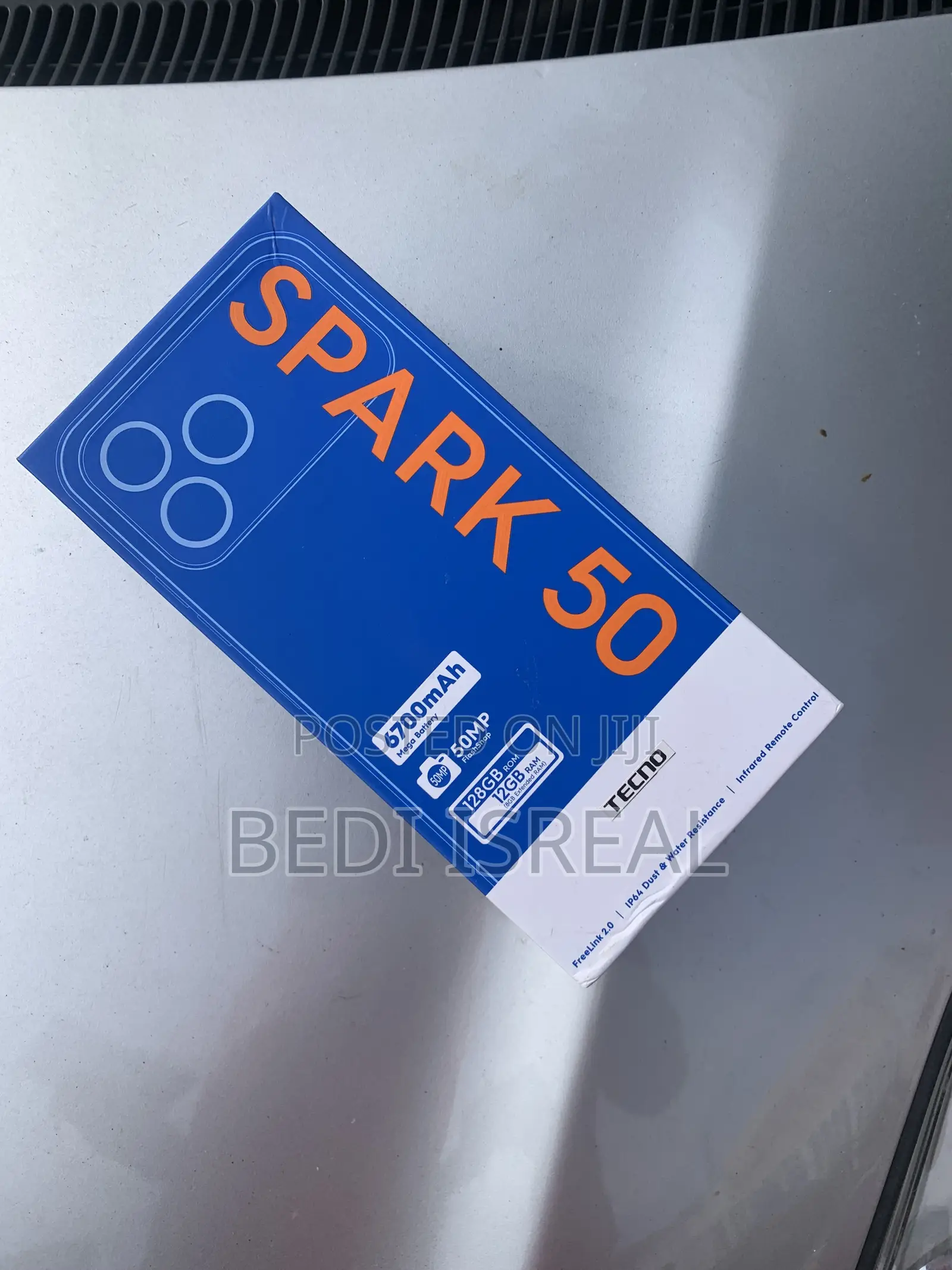 New Tecno Spark 50 128 GB Black