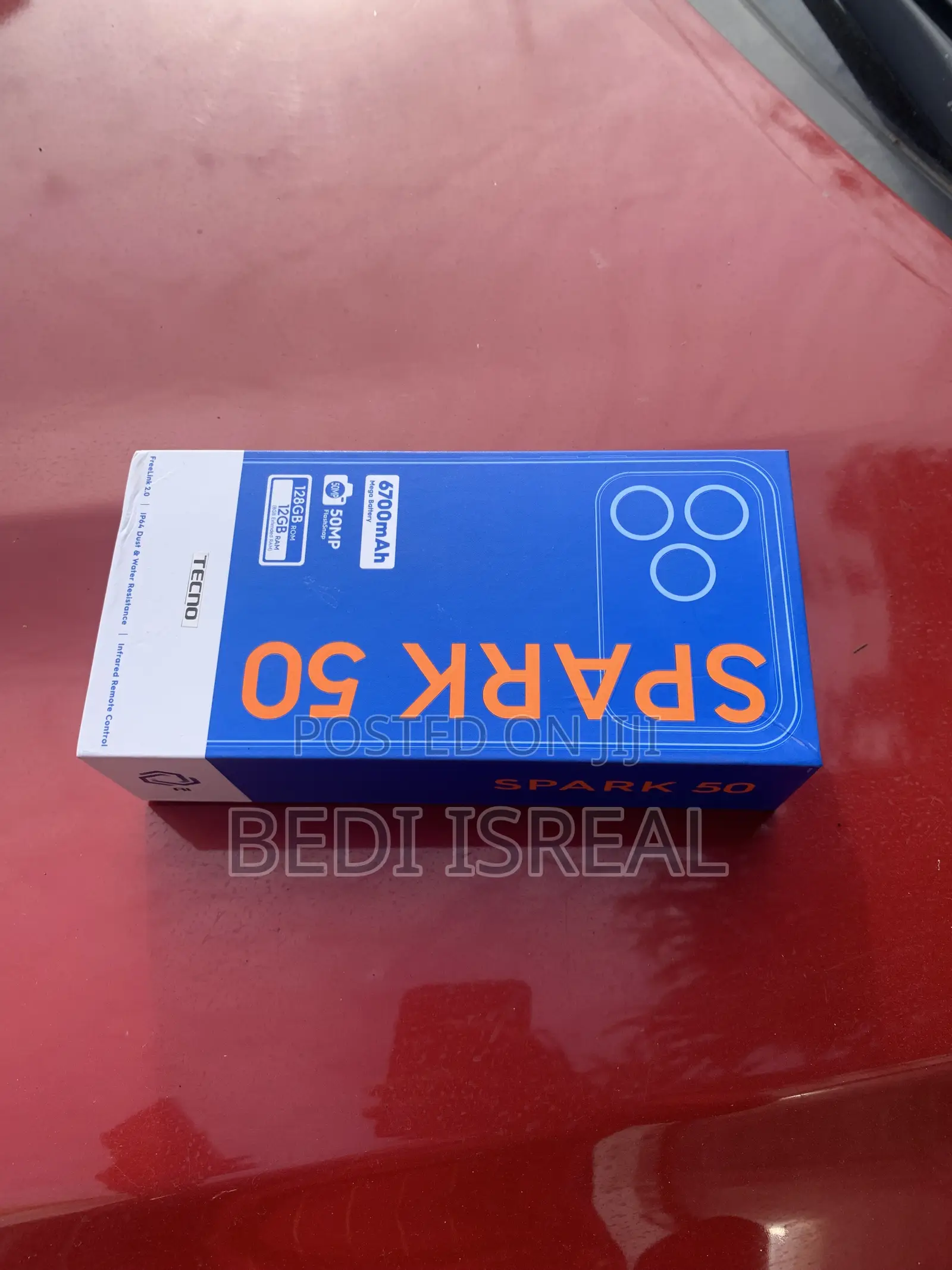 New Tecno Spark 50 128 GB Black