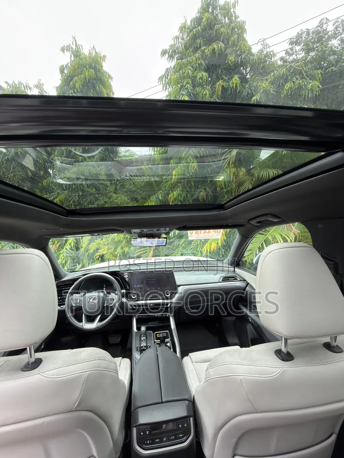 Lexus TX 2025 White