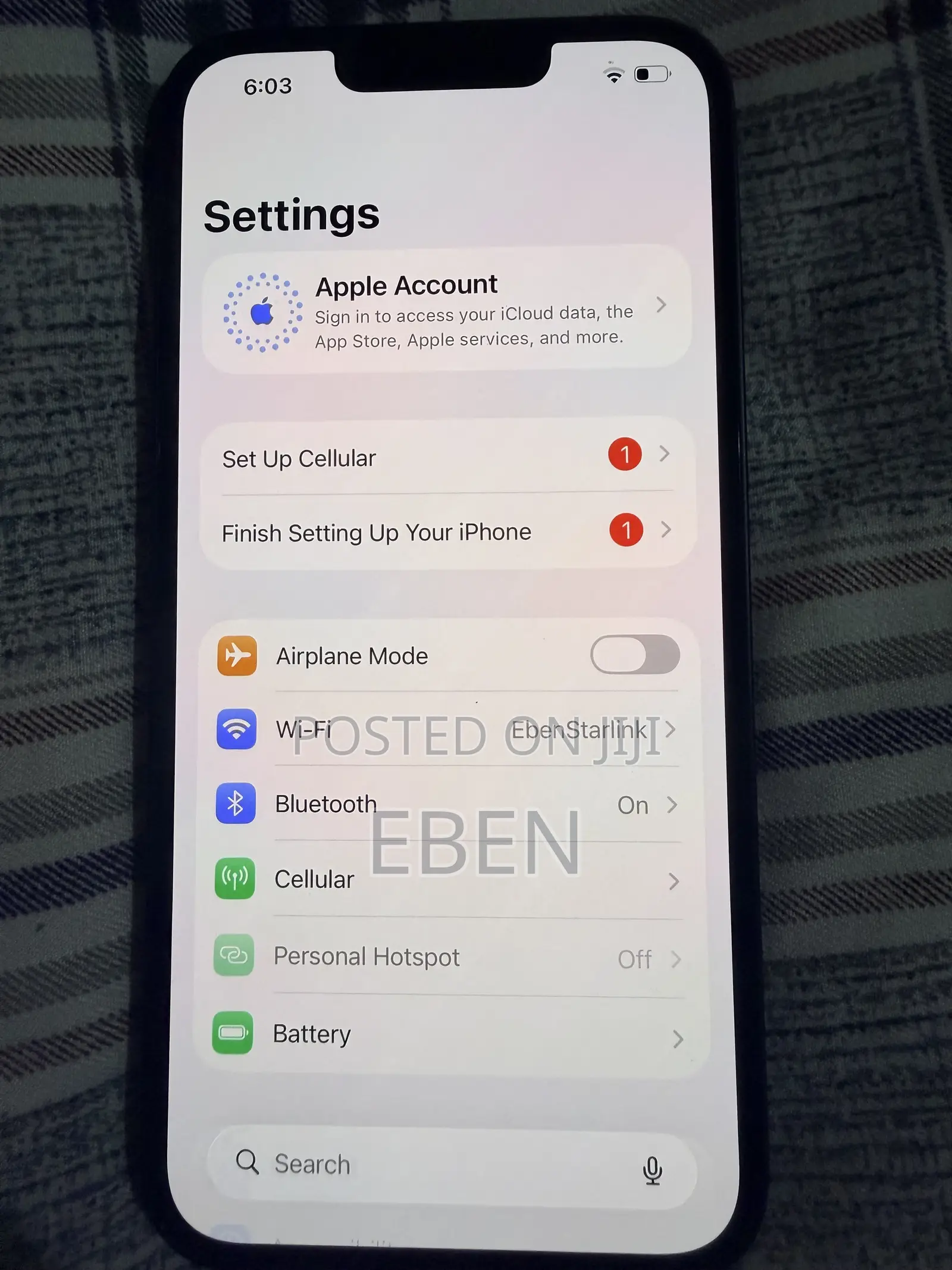 Apple iPhone 16e 128 GB Black