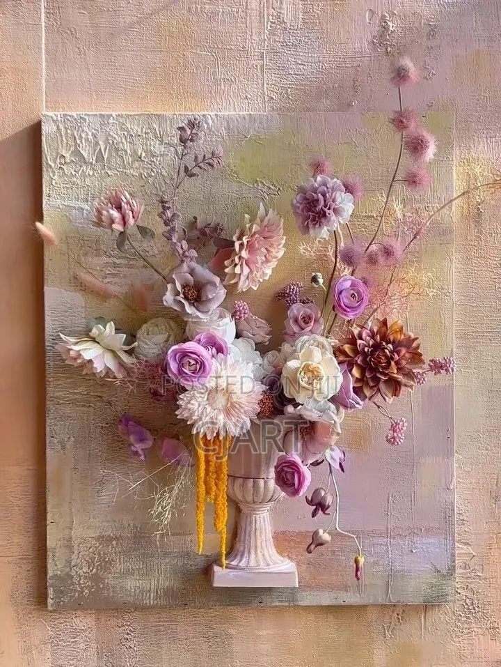 Flower Decor Wall Frame...Pre-Order Now