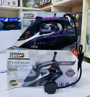 German Plus Heavy Steam Iron