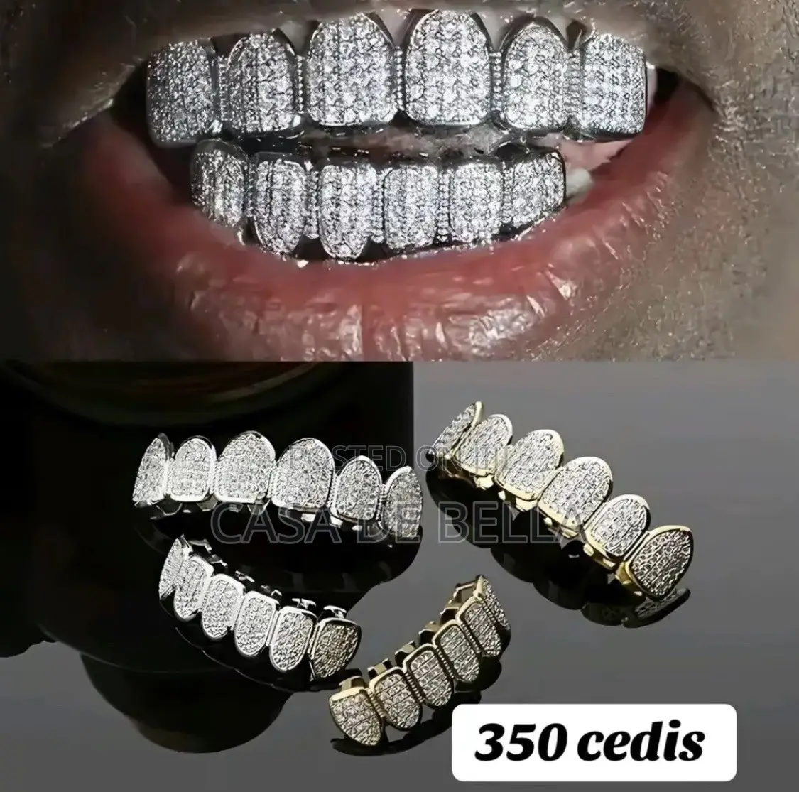 Diamond Ice Up and Down Grillz