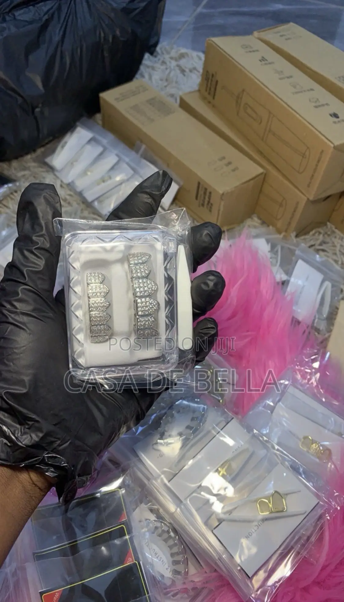 Diamond Ice Up and Down Grillz