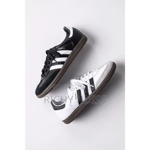 Adidas Samba Og "Cloud White/Core Black/Clear Granite" Sneakers