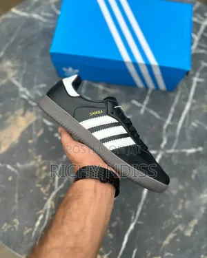 Adidas Samba Og "Cloud White/Core Black/Clear Granite" Sneakers