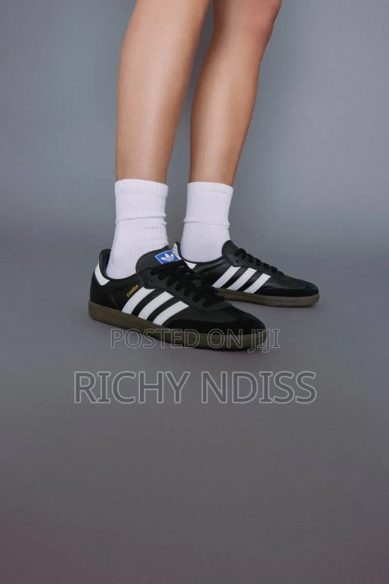 Adidas Samba Og "Cloud White/Core Black/Clear Granite" Sneakers