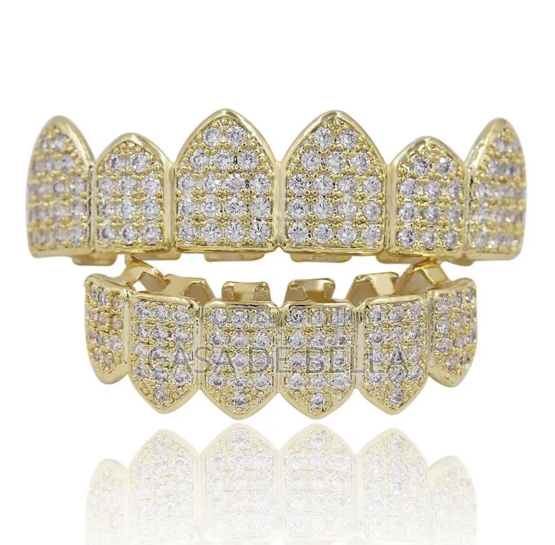 Diamond Ice Up and Down Grillz