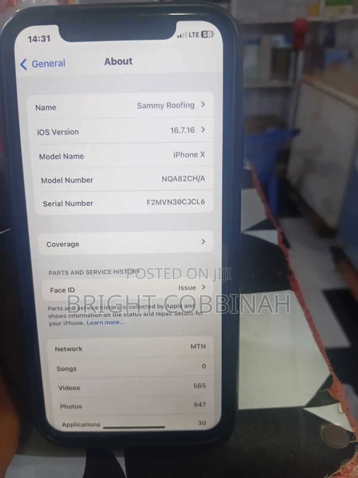 Apple iPhone X 256 GB White