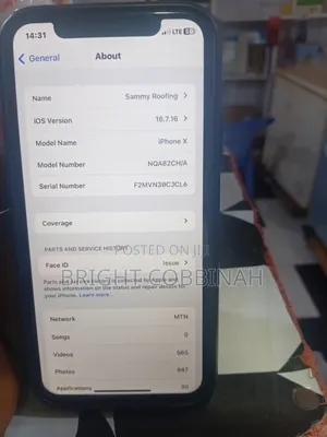 Apple iPhone X 256 GB White