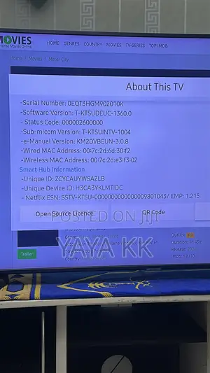 55" Samsung TV