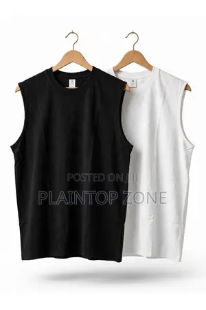 Plain Shirt Sleeveless