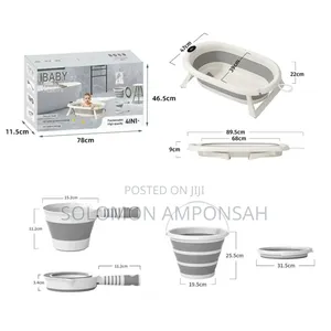 Foldable Baby Bath Set (4-in-1)