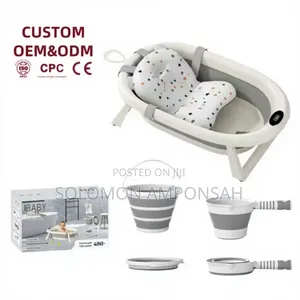 Foldable Baby Bath Set (4-in-1)