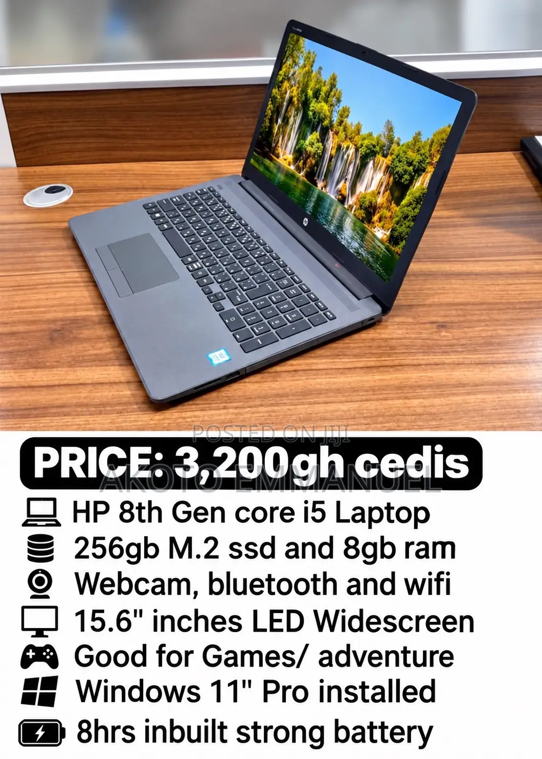 New Laptop HP EliteBook 840 G6 8GB Intel Core i5 SSD 256GB