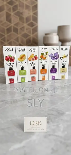 Original Loris Room & Auto Reed Diffuser – Long-Lasting Fragrance
