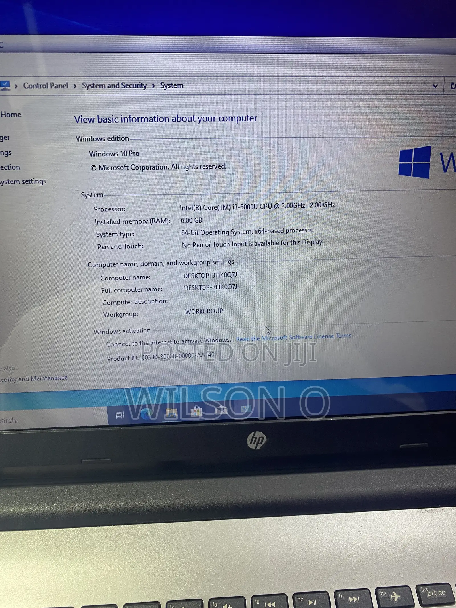 Laptop HP 15 6GB Intel Core i3 HDD 500GB