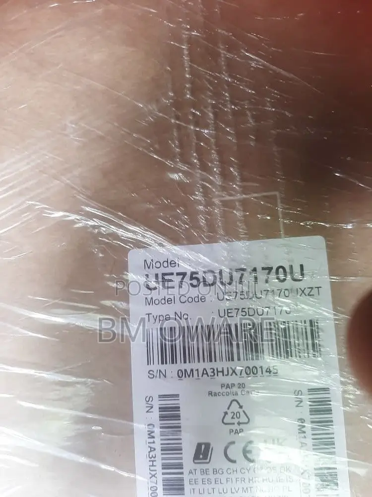 Samsung Smart TV Crystal 75” UHD 4K 2024model