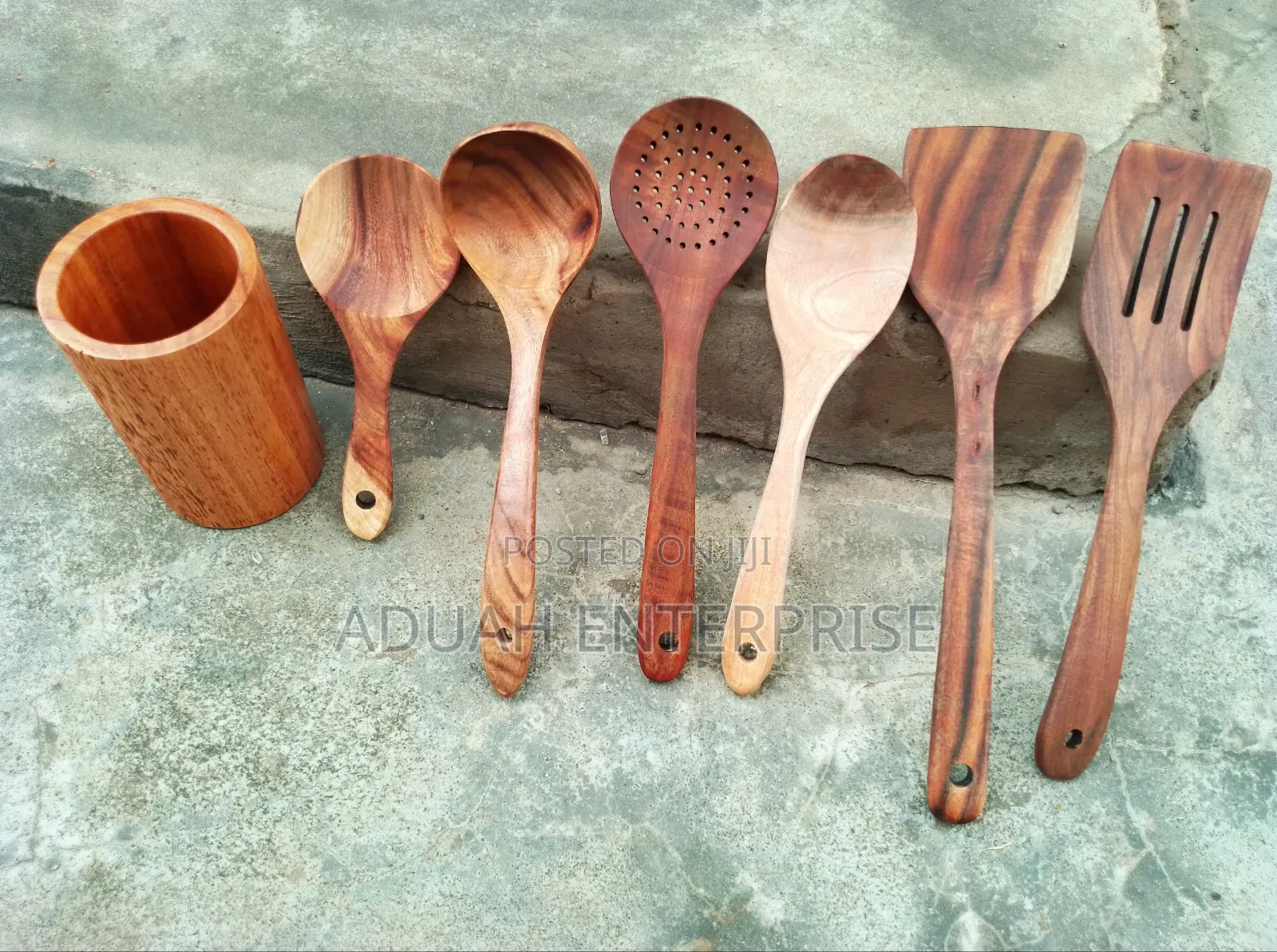 7 PCS Set Wooden Spoon