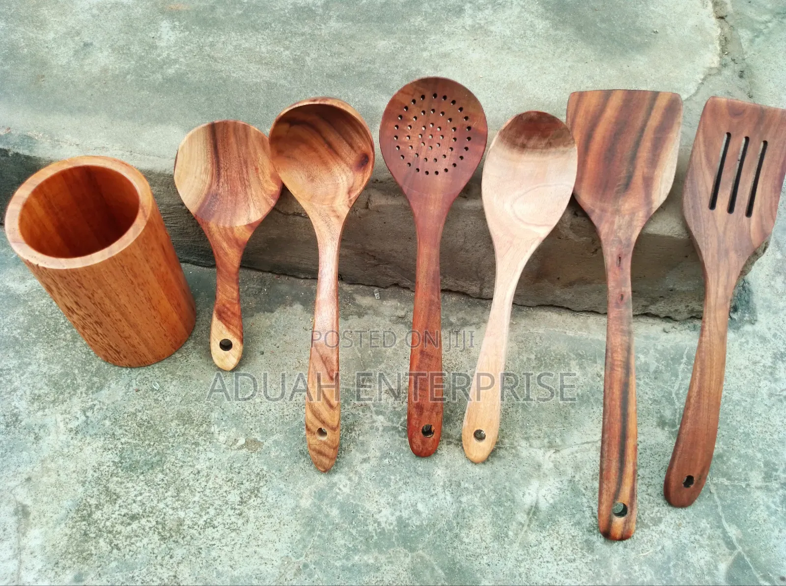 7 PCS Set Wooden Spoon