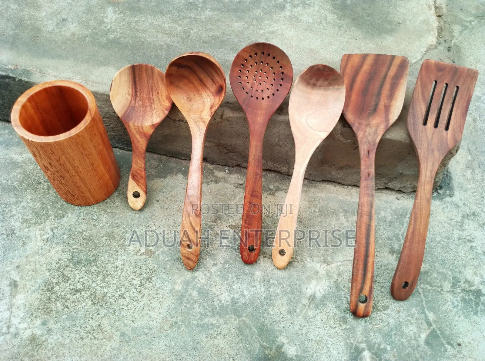 7 PCS Set Wooden Spoon